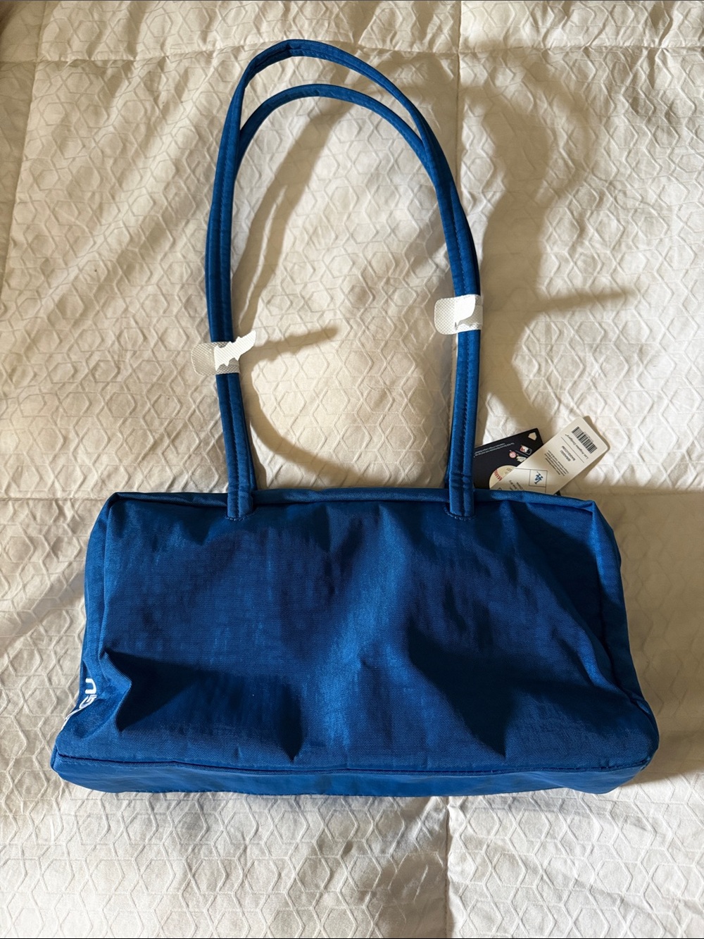 NWT Baggu Blue 'Los Angeles' Dodgers Bowler Bag - Picture 3 of 9